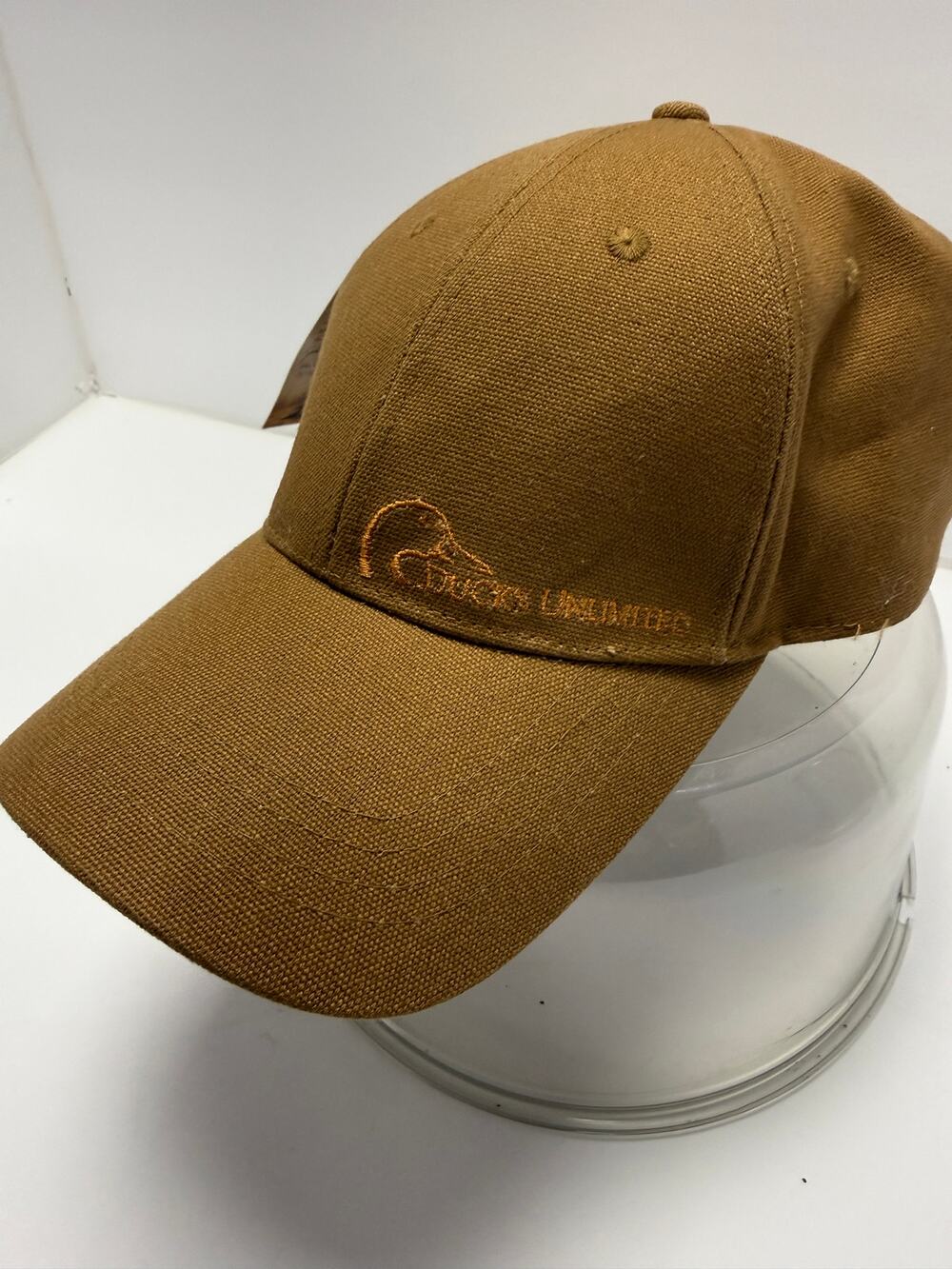 Ducks Unlimited Committee Hat Hunting Outdoors Canvas Strapback Brown Avery